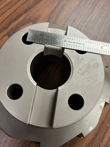 8” 90 degree indexable face shell mill,face milling cutter APKT #Z-2526-8010