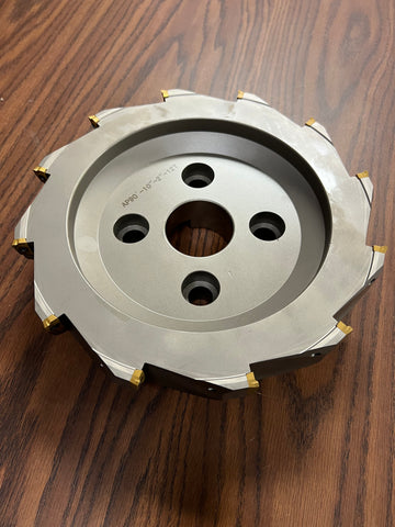 10” 90 degree indexable face shell mill,face milling cutter APKT #Z-2526-1012