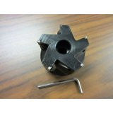 90 DEGREE INEXABLE FACE MILL CUTTER  WITH TPG322 TIN COATED INSERTS