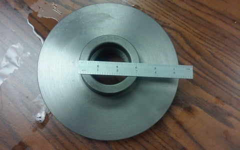 8" Semi-finished threaded back plate for 8" lathe chuck ADP-8-214SM