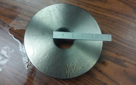 8" Semi-finished threaded back plate for 8" lathe chuck ADP-8-214SM