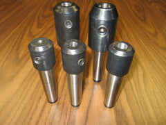 MT3 END MILL HOLDERS, Morse Taper 3 End Mill Holders--5 pcs of select sizes