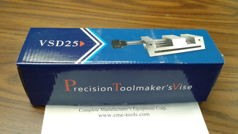 2-1/2"x7" Screw type Tool Maker's Precision vise w. Screw VISE #705-212 - NEW