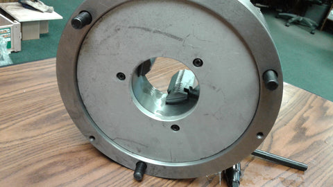 12" 3-JAW SELF-CENTERING LATHE CHUCK front mounting for rotary tables #1203F0-FM