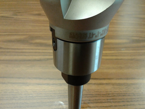 2-1/2" 75 degree indexable face shell mill cutter, MT2 arbor,APKT #506-75AP-25