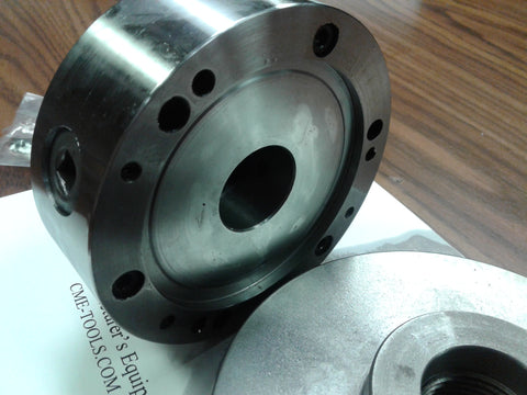 5C Collet Chuck with 1-1/2"-8 semi-finished adapter plate,Chuck Dia. 5" #5C-05F0