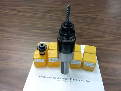 1" shank tapping head collet chuck floating & 8 positive drive P-type adapters