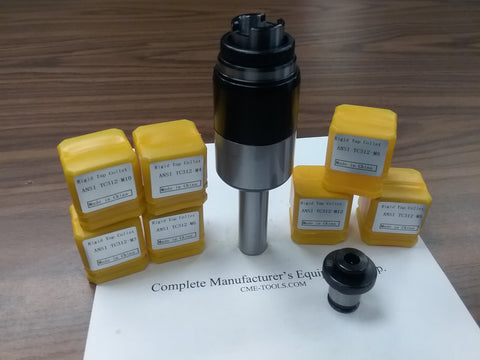 3/4" shank tapping head tap collet chuck,7 metric positive drive P-type adapters