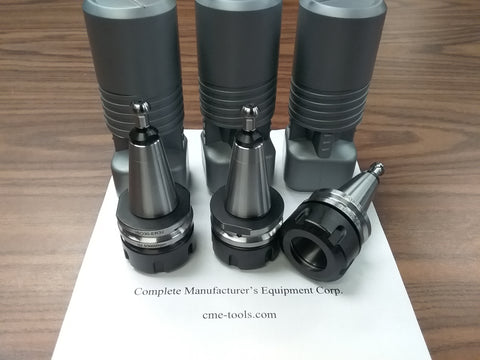 3pcs ISO30 ER32 Balanced Collet Chucks G2.5/30000RPM 50mm projec. #ISO30-ER32-50