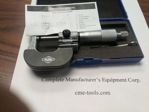 Digital Outside Micrometers and Sets