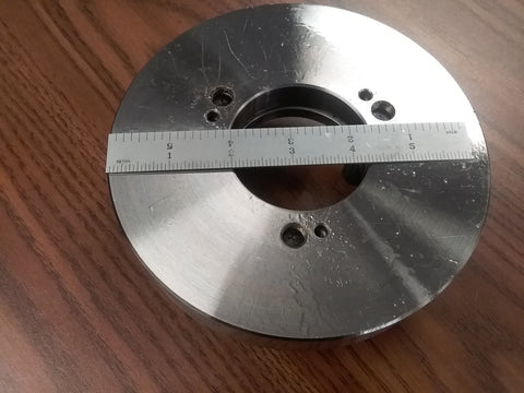 6" D1-4, D4 Semi-Finished adapter Plate for 6" LATHE CHUCKS #ADP-06-D4SM-NEW