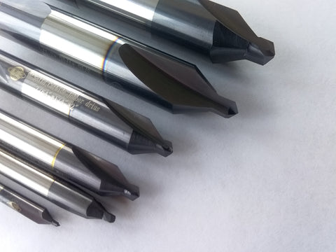 6pcs solid carbide center drills Tialn coated #1,#2,#3,#4,#5,#6, 530-CTN