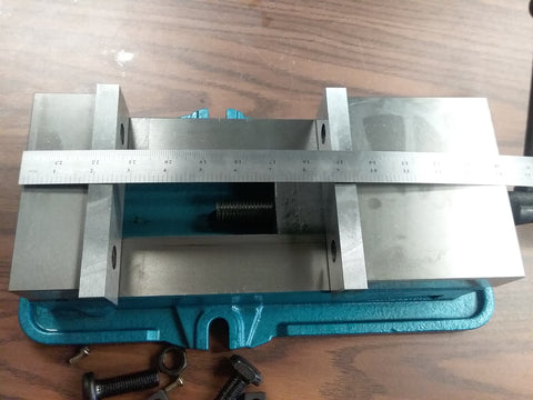 6" ANG-DOWN-LOCK MILLING MACHINE VISE without swivel base #850-006-NEW