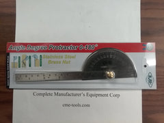 Angle Protractor Brass Nut 0-180°  IN-GDP-6922-new