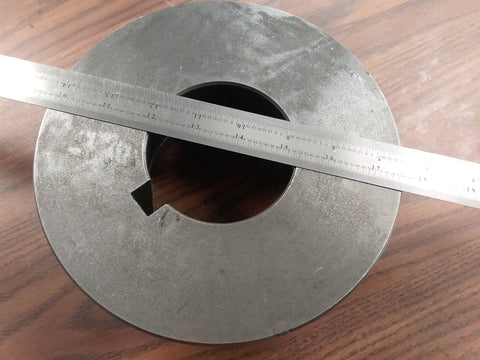 8" L1 Semi-finished adapter Plate for LATHE CHUCKS #ADP-08-L1SM-NEW