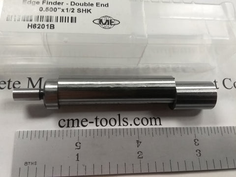 Edge finder double end 0.500" x 1/2" shank H6201B
