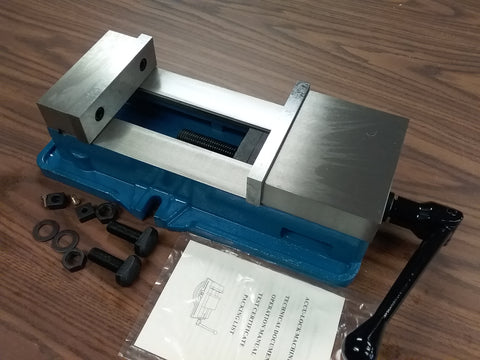 6" ANG-DOWN-LOCK MILLING MACHINE VISE 7-3/4" X-large opening 850-006L