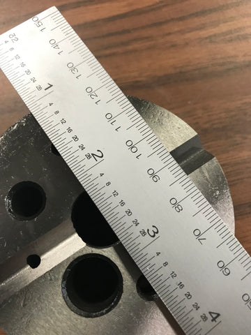 Bench Block 3 Inch 75mm Diameter Of Holes 1/8 To 5/8