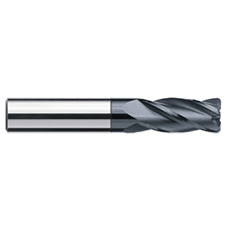 Micrograin Solid Carbide End Mills - Tialn Coated - 4 Flute