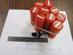 BT40 RETENTION KNOBS 60 degree PS-444-60 #BT40-KNOB-60 10pcs/set