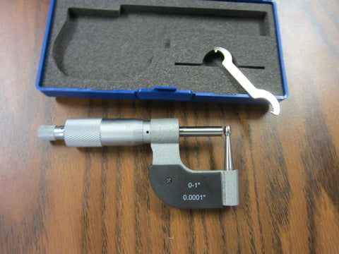 0-1” Tube Micrometers, 0.0001" graduation