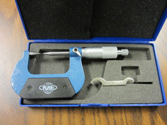 0-1" DOUBLE POINT MICROMETER 0.0001" grad.,carbide tipped,part# 4018-PNT--NEW